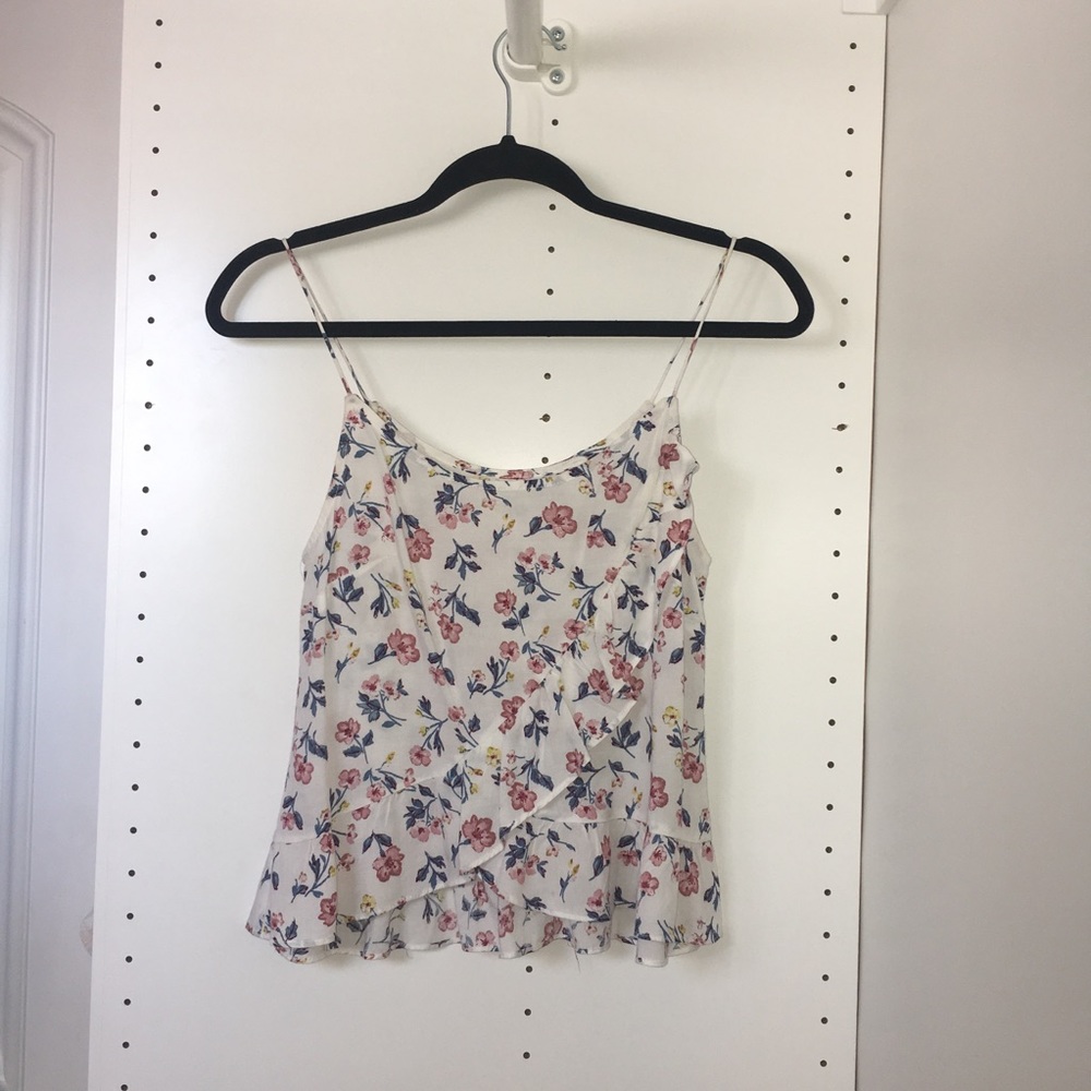 Floral tank top